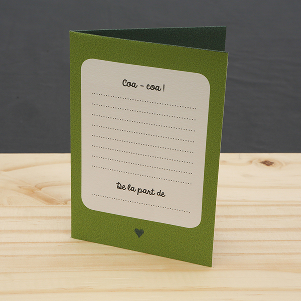 Carte Pop-up Grenouille